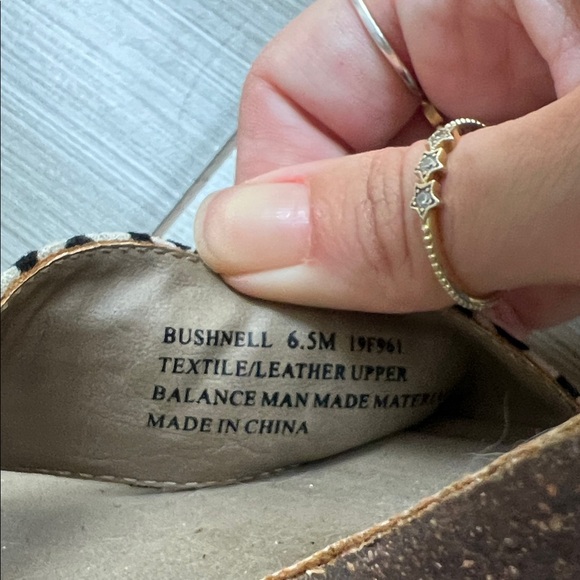 OTBT Leopard Print Wedge Sandals - Picture 2 of 7